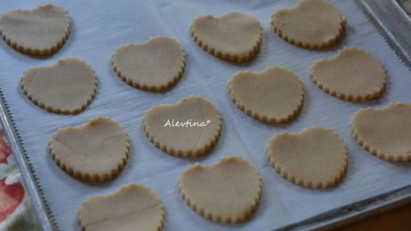 печенье сердечки в шоколаде