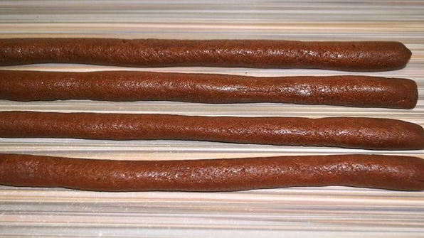 печенье шоколадные подушечки