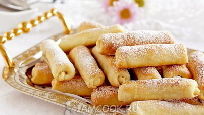 Печенье Сигареты с орехами