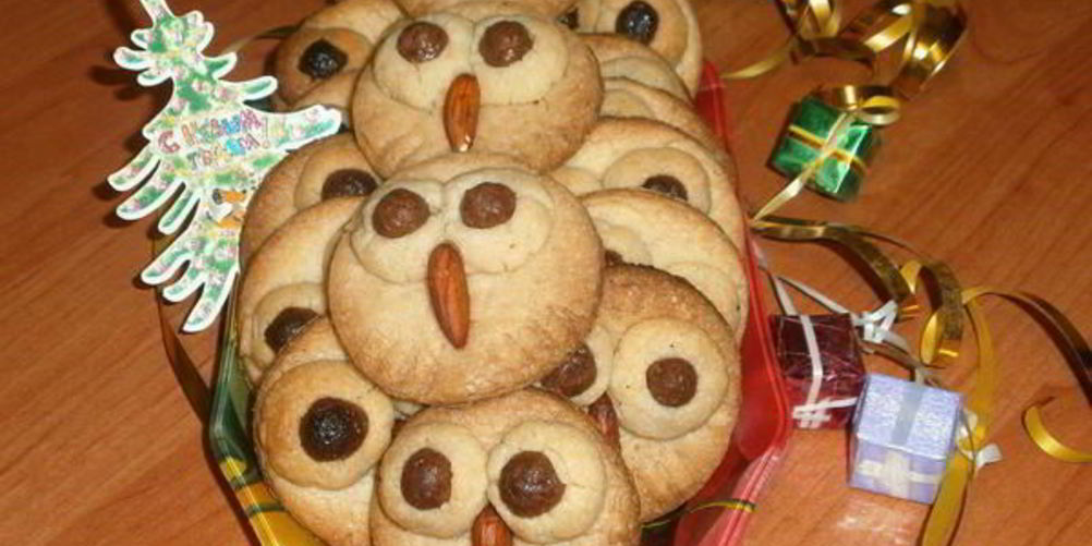 Рецепт печенье сова