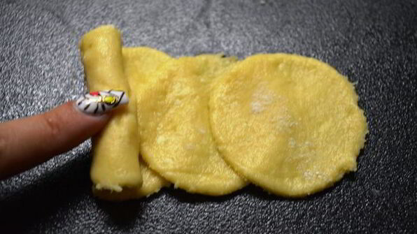 печенье творожные розочки