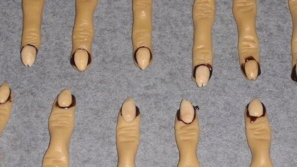 печенье ведьмины пальчики на halloween