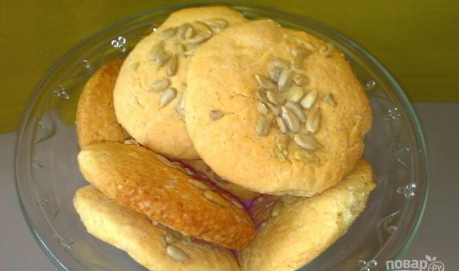 Песочное печенье на кефире