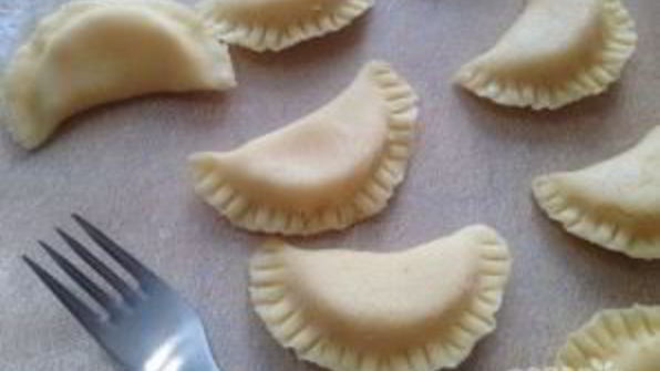 песочное печенье с мандаринами