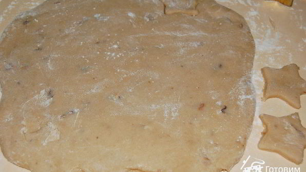 постное бананово-медовое печенье