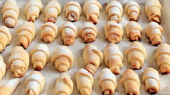 рогалики на сметане и маргарине