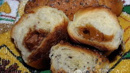 Рогалики со сгущенкой