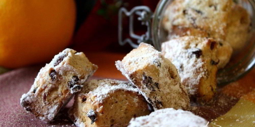 Рецепт рождественское немецкое печенье mini-stollen
