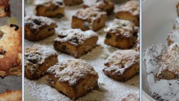 рождественское немецкое печенье mini-stollen