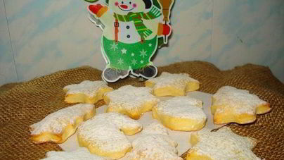 Рождественское печенье из творога