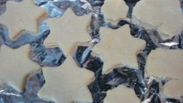 рождественское печенье из творога