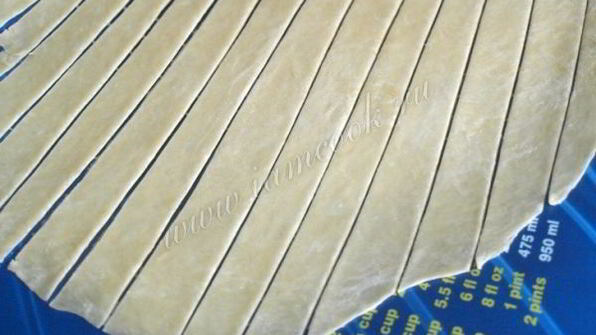 рождественское печенье трдло