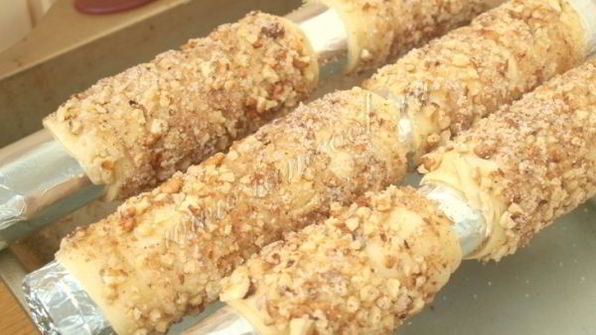 рождественское печенье трдло