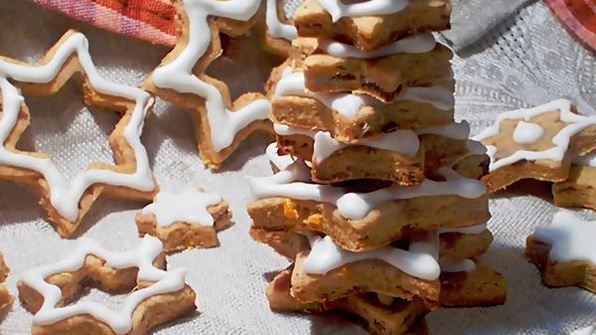 ржаное печенье с финиками и апельсинами