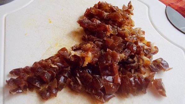 ржаное печенье с финиками и апельсинами