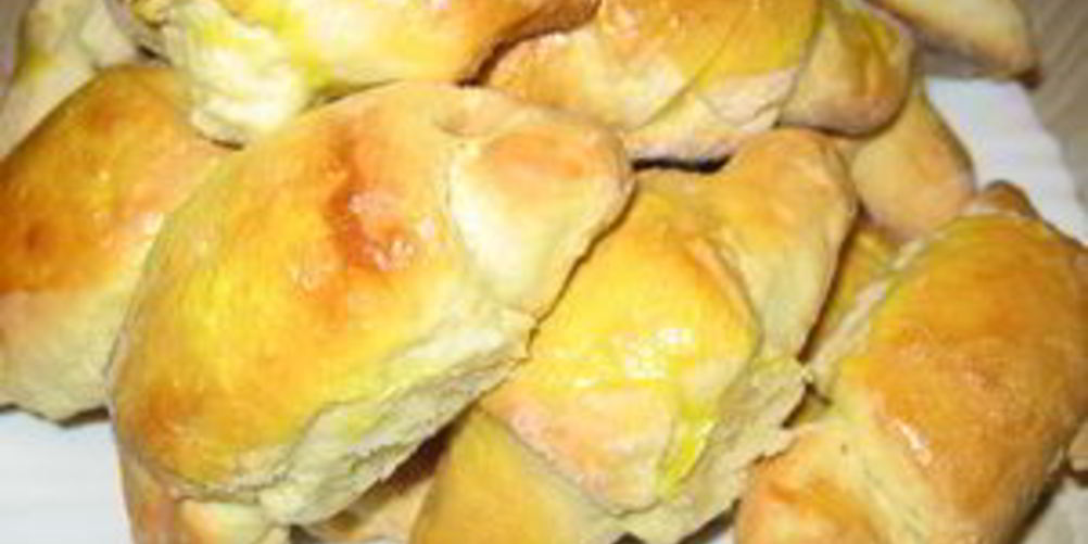 Рецепт сдобные рогалики с мармеладом