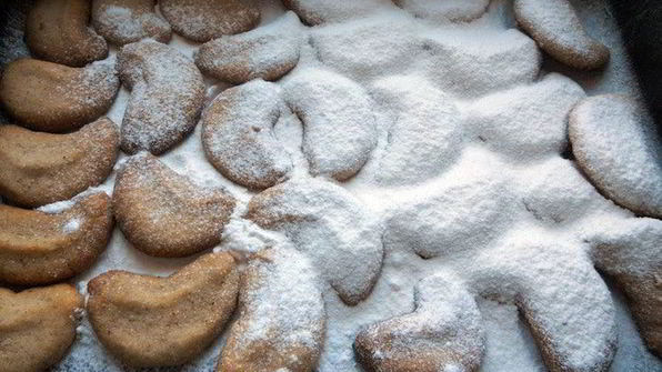 сербское рождественское печенье