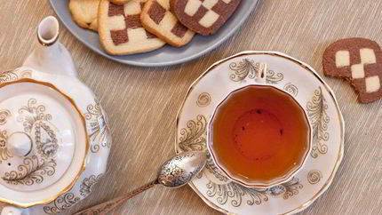 Шахматное печенье Checkerboard cookies