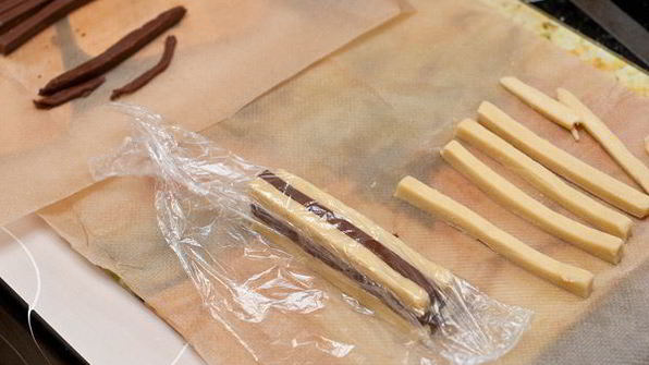 шахматное печенье checkerboard cookies