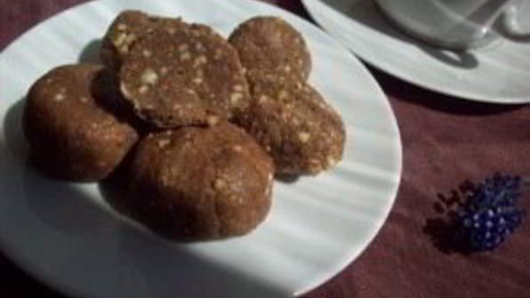 шоколадная картошка из печенья