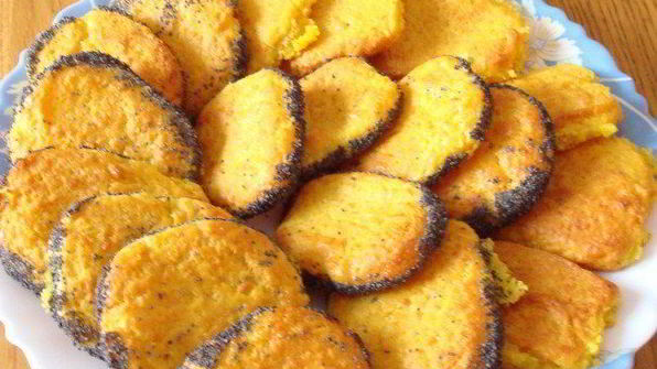 сырное печенье с маком