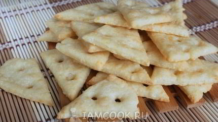 Сырное печенье