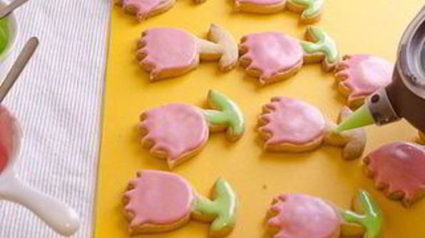 весеннее печенье