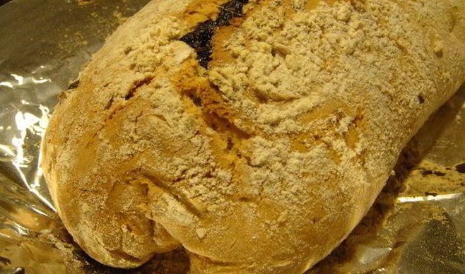 Песочный рулет