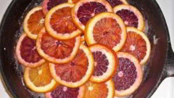 апельсиновый пирог с полентой