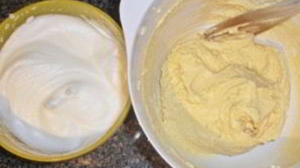 апельсиновый пирог с полентой