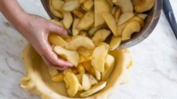 бабушкин яблочный пирог