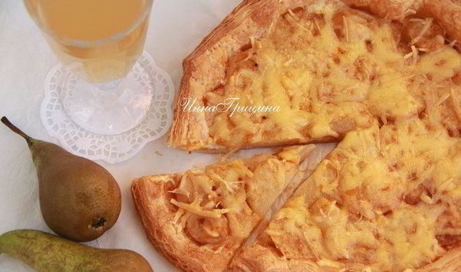 Болгарский пирог с грушами