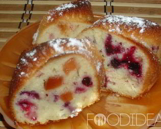 Быстрый пирог на кефире