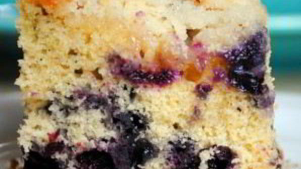 черничный пирог с мускатом