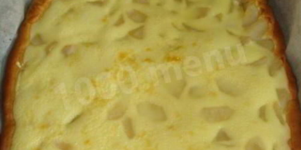 Рецепт два пирога с грушами и яблоками