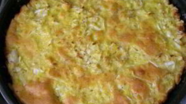 капустный пирог на молоке