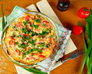 Картофельный киш