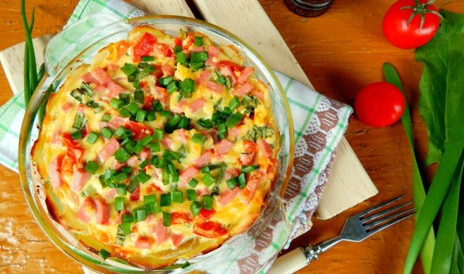 Картофельный киш