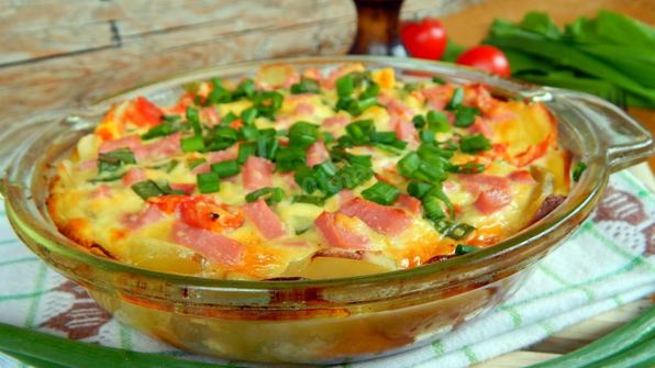 картофельный киш