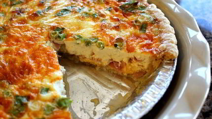 Киш с ветчиной