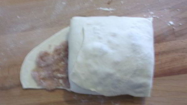 китайский слоеный пирог с мясом