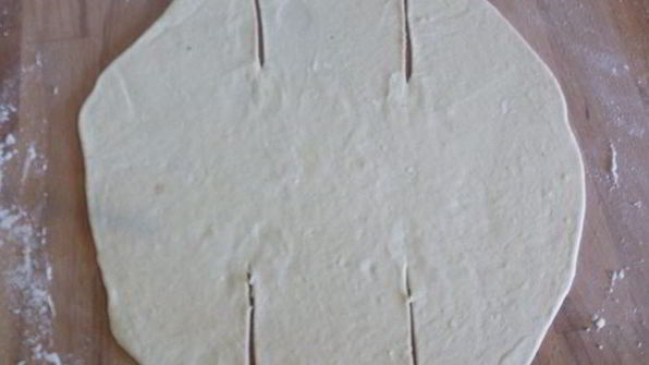 китайский слоеный пирог с мясом