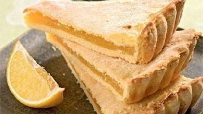 Лимонный нежный пирог
