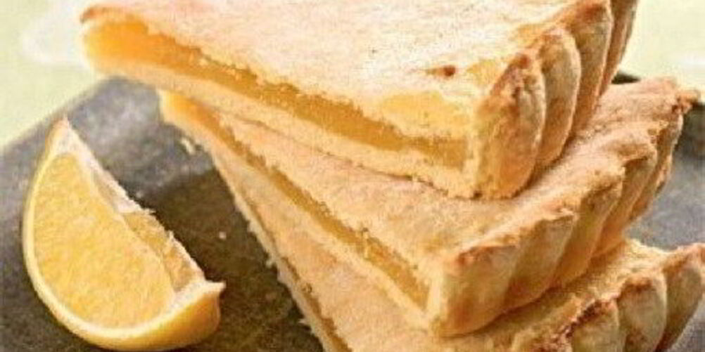 Рецепт лимонный нежный пирог