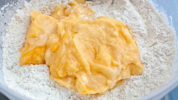 миндальный пирог с абрикосами