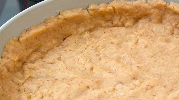 миндальный пирог с абрикосами