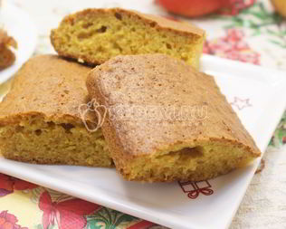 Морковный пирог