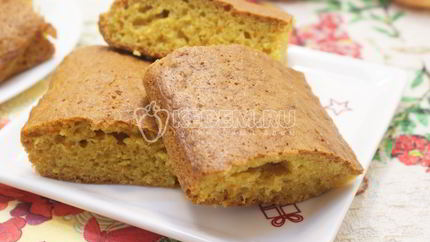 Морковный пирог