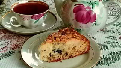 Осенний яблочный пирог