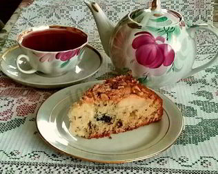 Осенний яблочный пирог